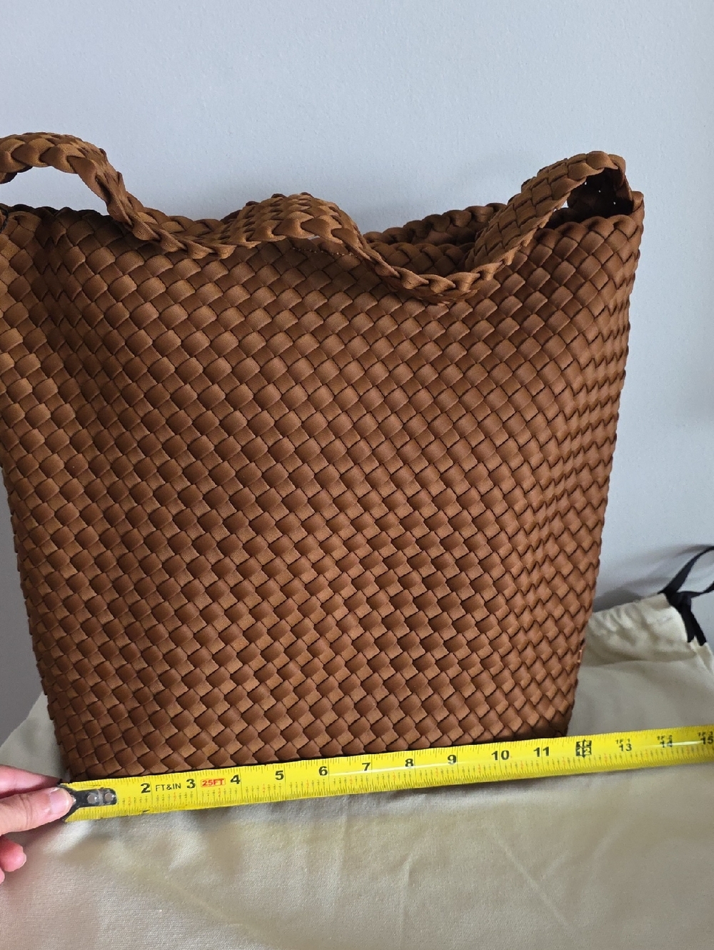 NWT Naghedi Nomad Medium Hobo In Teak - Picture 7 of 14